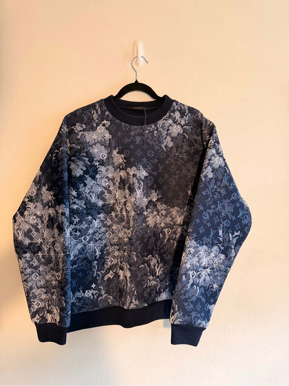 Louis Vuitton Virgil Abloh Floral Cotton Sweater
Sz L